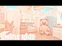 Aesthetic Twin Kids Bedroom Speedbuild Welcome To Bloxburg Youtube Roblox bloxburg aesthetic three story home speed build aesthetic. aesthetic twin kids bedroom speedbuild