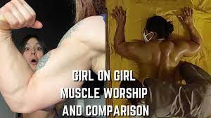 GIRL ON GIRL MUSCLE WORSHIP AND COMPARISON | UFBBH | - YouTube