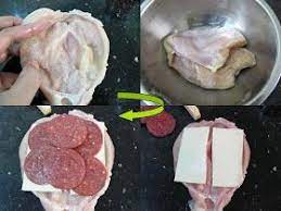 Resep Chicken Cordon Bleu Chicken Cordon Bleu Makanan Dan Minuman Resep Masakan Sehat