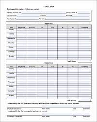 15 Time Card Calculator Templates Timesheet Template Card Templates Free Time Sheet Printable