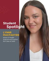 Representing the SLP Class of 2025, Lynne MacFadyen will take the stage at  the 166th Commencement Ceremony