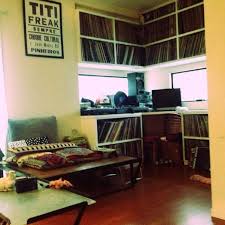 リビング dj ブース レコード収納 レコード棚 djブースのインテリア実例 2013 09 19 22 56 18 roomclip ルームクリップ インテリア インテリア 実例 レコード収納