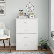 Do taller people have an advantage, or do the best things really come in small packages? Mainstays Classic 4 Drawer Dresser White Finish Walmart Com Walmart Com