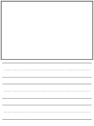 Printable pdf writing paper templates in multiple different line sizes. Free Kindergarten Lined Writing Paper Kindermomma Com