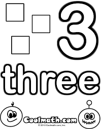 Toddler coloring pages awesome free printable dinosaur coloring. Number 3 Coloring Pages Coloring Home