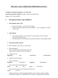 Resursele nou adăugate vor fi publicate după ce au fost revizuite. Fisa Psihopedagogica