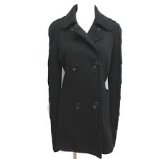 alessandro dellacqua alessandro dellacqua new type p coat knit reshuffling long size 38 ladys 190127 vector mark slash