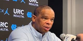 WATCH: UNC basketball's Hubert Davis recaps win over Georgia Tech
