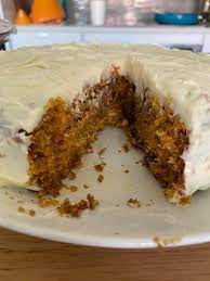 Carrot cake birthday cake cherry crumbs carrot cake with salted caramel walnut and meringue. My Girlfriend Made U Spiderhugs Divorce Carrot Cake It Was So Moist And The Frosting Was On Point Old Recipes