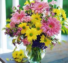 Maybe you would like to learn more about one of these? Mixed Spring Daisy Vase In 2021 Fake Flower Arrangements Flower Vase Arrangements Flower Delivery