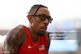 48点の陸上選手 クリス・ベナードの写真と高解像度写真