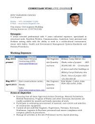 Some civil engineering jobs may require you to spend time on a working job site, interacting with construction professionals and gathering physical. Civil Engineer Cv
