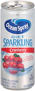 Whisk cranberry sauce, club soda, sugar, and cinnamon. Ocean Spray Diet Sparkling Cranberry Fruit Juice Drink 8 4 Oz Nutrition Information Innit