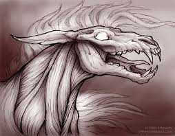Nightmare Vii By Synnabar Creepy Drawings Demon Drawings Creature Drawings