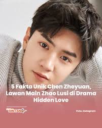 Drama “Hidden Love” saat ini tengah menjadi trending berkat chemistry  ciamik antara kedua pemeran utamanya, Chen Zheyuan dan Zhao Lusi. Tidak  hanya menampilkan akting yang menawan, namun visual keduanya yang rupawan  dianggap