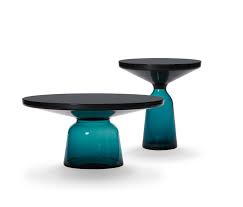 Available in 2 materials and 3 bases. Bell Coffee Table Steel Glass Blue Architonic