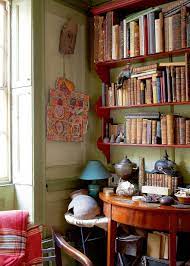 10 Inspiring Reading Spots For Book Lovers Real Homes Traditional Home Office Furniture Traditional Home Office Home Office Design