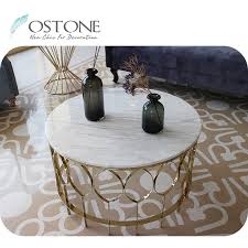 Round coffee table for living room, modern circle coffee tables wood cocktail table with wooden top & metal frame, sturdy and stylish, 31.5 inch, white 4.8 out of 5 stars 48 $115.99 $ 115. Fancy Round Volakas Marble Top Modern Natural Stone White Coffee Table Buy Stone Coffee Table Natural Stone Coffee Table Modern Stone Coffee Table Product On Alibaba Com