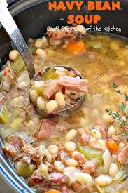 Navy Bean Soup Recipe Bean Soup Recipes Ham Bean Soup Bean Soup