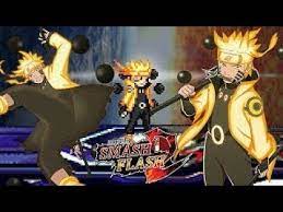 Goku para descargarlo le tenes que dar al boton de la pc con un signo de mas en la pantalla te va a salir un cartel como quieres descargar este juego y ahi. Mod Naruto Sabio 6 Caminos Para Super Smash Flash 2 Youtube