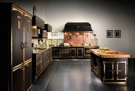 luxurious vintage style kitchen in