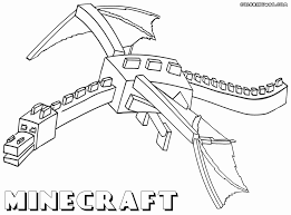 This 'minecraft ender dragon coloring pages printable' is for individual and noncommercial use only, the copyright belongs to their respective creatures or owners. Ender Dragon Coloring Pages Coloring Home
