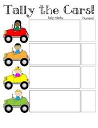 Tally The Cars Teacherspayteachers Com Math Work Math Number Sense Math About Me