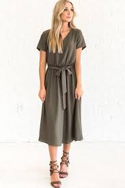 More Than Enough Olive Green Midi Dress Green Dress Casual Green Midi Dress Olive Maxi Dress