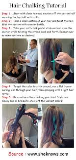 What i like the most about this look is definitely the dimension and depth it. Hair Chalking Tutorial Hair Styles Hair Chalk Cool Hairstyles