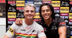 Luai played 33 games for the penrith panthers in the nyc between 2015 and 2017, scoring 13 tries and kicking 43 goals. Nrl 2021 Jarome Luai Contract Penrith Panthers Star Signs Until 2024 Nrl