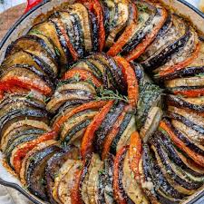 Healthy Eggplant And Zucchini Gratin Recipe In 2020 Healthy Eggplant Zucchini Gratin Gratin Recipe