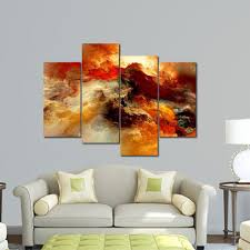 Pyradecor Large Giclee Canvas Prints Wall Art Colorful Clouds Landscape Pictures Paintings For Liv Home Decor Wall Art Wall Art Pictures Wall Art Canvas Prints