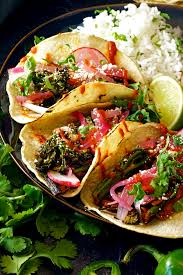 Learn about the number of calories and nutritional and diet information for outback steakhouse aussie fish tacos. Spicy Charred Vegetable Tacos Frydae