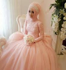 Collection by sobia_zainab • last updated 4 days ago. Vestidos De Novia 2015 Unique Muslim Wedding Dresses With Long Sleeve Stunning Arabic Style High Neck Pink Bridal Weding Gowns Muslim Style Wedding Dresses Muslim Wedding Dresswedding Dress Aliexpress