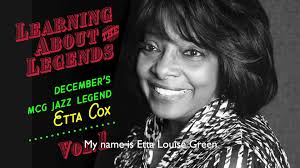Learning about the Legends: Etta Cox (Vol. 1)