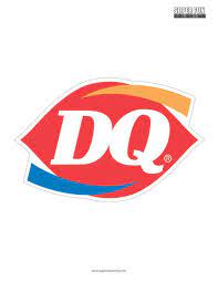 Why does dq not roll their soft serve cones in sprinkles? Dairy Queen Logo Coloring Page Super Fun Coloring