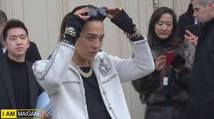 His looks below will prove it. G Dragon Departure Chanel Fashion Show In Paris By Minvipelf I Am Maigane Gd 2015 150127 Youtube