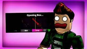 Roblox protocol and click open url: Roblox Murder Mystery 2 Godly Unboxing A Fang Tastic Start Youtube