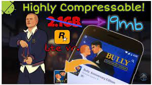 Memutuskan untuk menjadikannya postingan juga penuh problema. 19mb Download Bully Anniversary Edition Highly Compressable Lite Game Apk Youtube