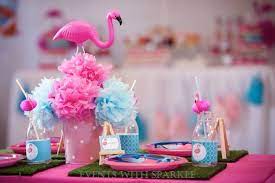 Yiamia flamingo led light flamingos pink night lamp romantic battery powered marquee flamingo table lights for home wall kid's room birthday party decorations valentina 4.6 out of 5 stars 1,219 $9.99 $ 9. Kara S Party Ideas Pink Flamingo Themed Birthday Party Planning Ideas Decor Styling