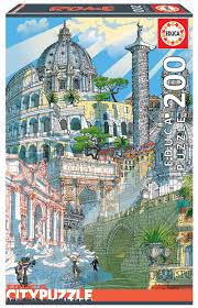 17570 around the world educa 42000 piece puzzle. 200 Roma Educa City Puzzle Educa Borras