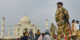 Best places and location tips to photograph the iconic taj mahal in agra india. Agra Gets A Makeover For Donald Trump S Visit Artistes On Route To Welcome Us President The New Indian Express