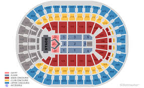 Abundant The Acc Seating Chart 2019 Acc Tournament Seating Chart