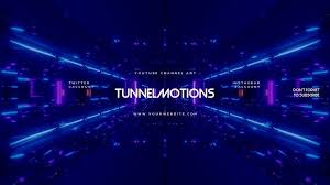 Tunnel Gamer Youtube Channel Art Banner Youtube Channel Art Channel Art Social Media Drawings