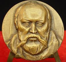 MEDAL STONEWARE XIX Jean-Baptiste Rousseau Poet And Winn F Livewell 41mm  Medal $59.62