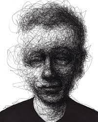 In my hallucinations i hear voices i hadn't really seen a lot of people with schizophrenia talking about it and just like with your post, her. Drawings By Adam Riches Ballpoint Pen Art Schizophrenia Art Ink Pen Drawings
