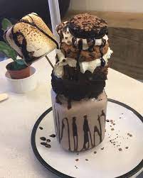 Becky On Instagram Defeated My First Freak Shake Yesterday And It Was Good Freakshake Shoreditch Softservesociety Freak Shakes Birthday Food Fun Desserts