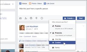 Hit turn off commenting option. How To Show Or Hide Facebook Posts For Certain People