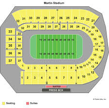 Martin Stadium Seating Chart Related Keywords Suggestions