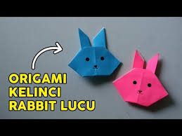 2 Menit Membuat Kelinci Origami Gampang Banget How To Fold Rabbit Tutorial Wow Youtube